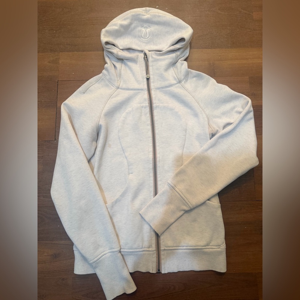 Lululemon Athletica Beige Hoodie Jacket